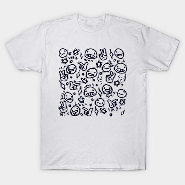 concerned doodles T-Shirt by Sketchyleigh